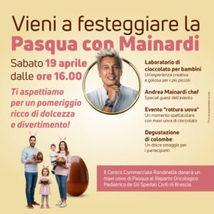Vieni a festeggiare la Pasqua con Mainardi