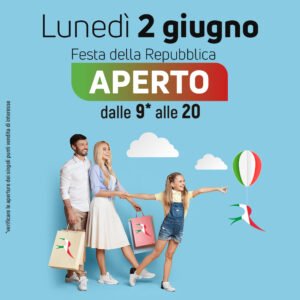 Lunedì 2 giugno